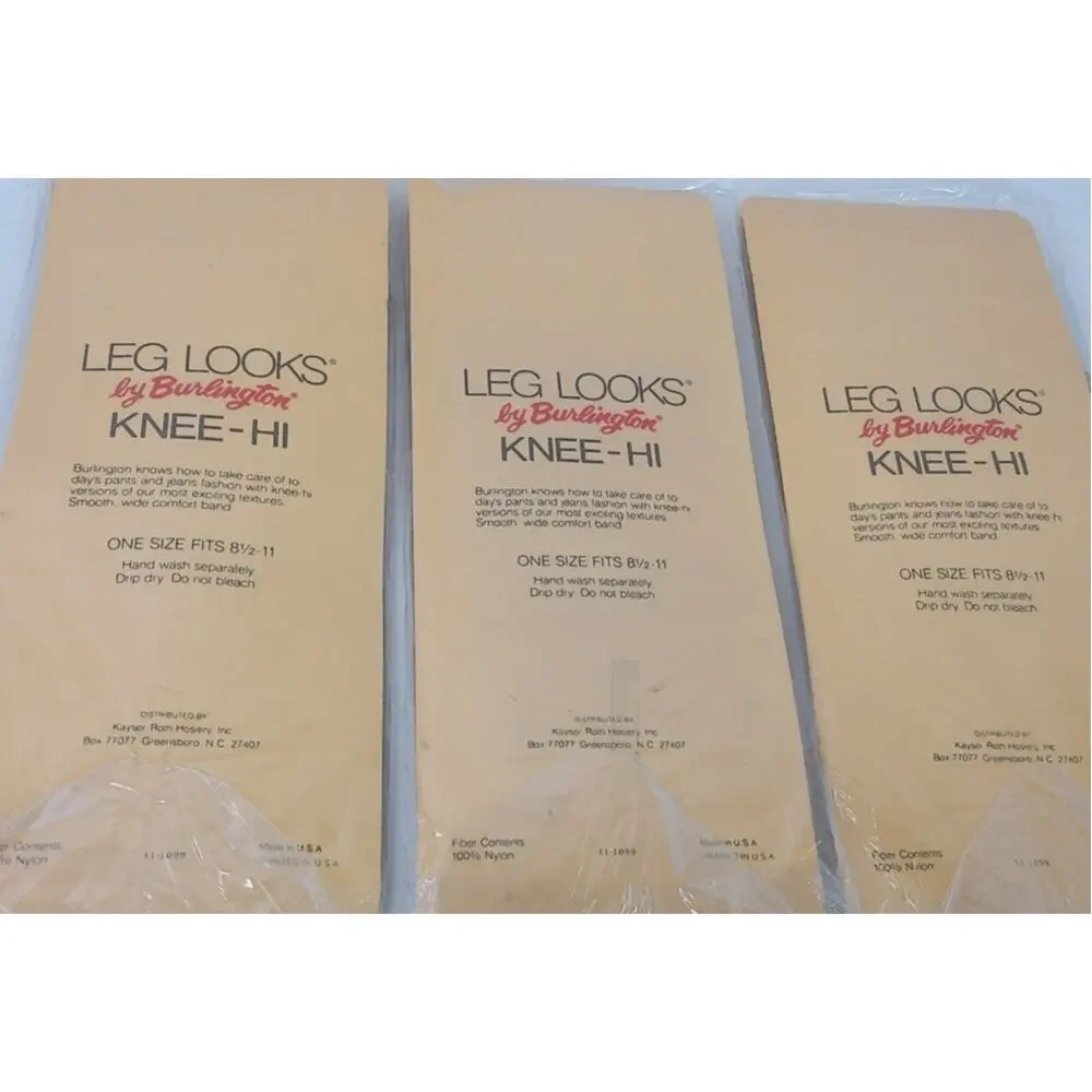 Leg Looks By Burlington Knee Hi Collection Shadow Plaid Dove Grey Olive Set Of 3